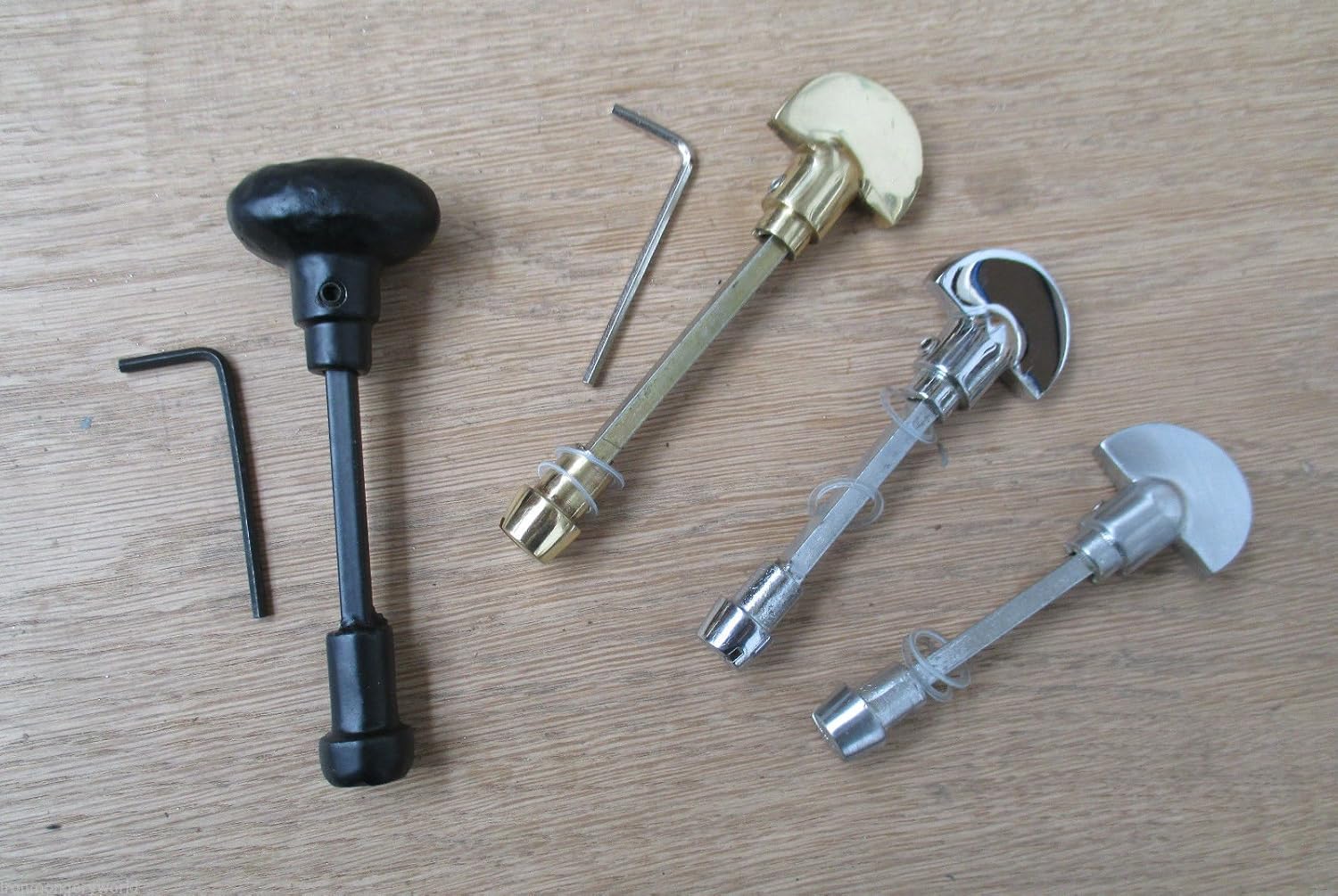 IRONMONGERY WORLD® Bathroom Thumb Turn Replacement Spindle Door Lock