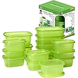 Debbie Meyer GreenBoxes 32 Piece Set – Keeps Fruits, Vegetables, Baked Goods and Snacks Fresh Longer, Reusable, BPA Free, Mic