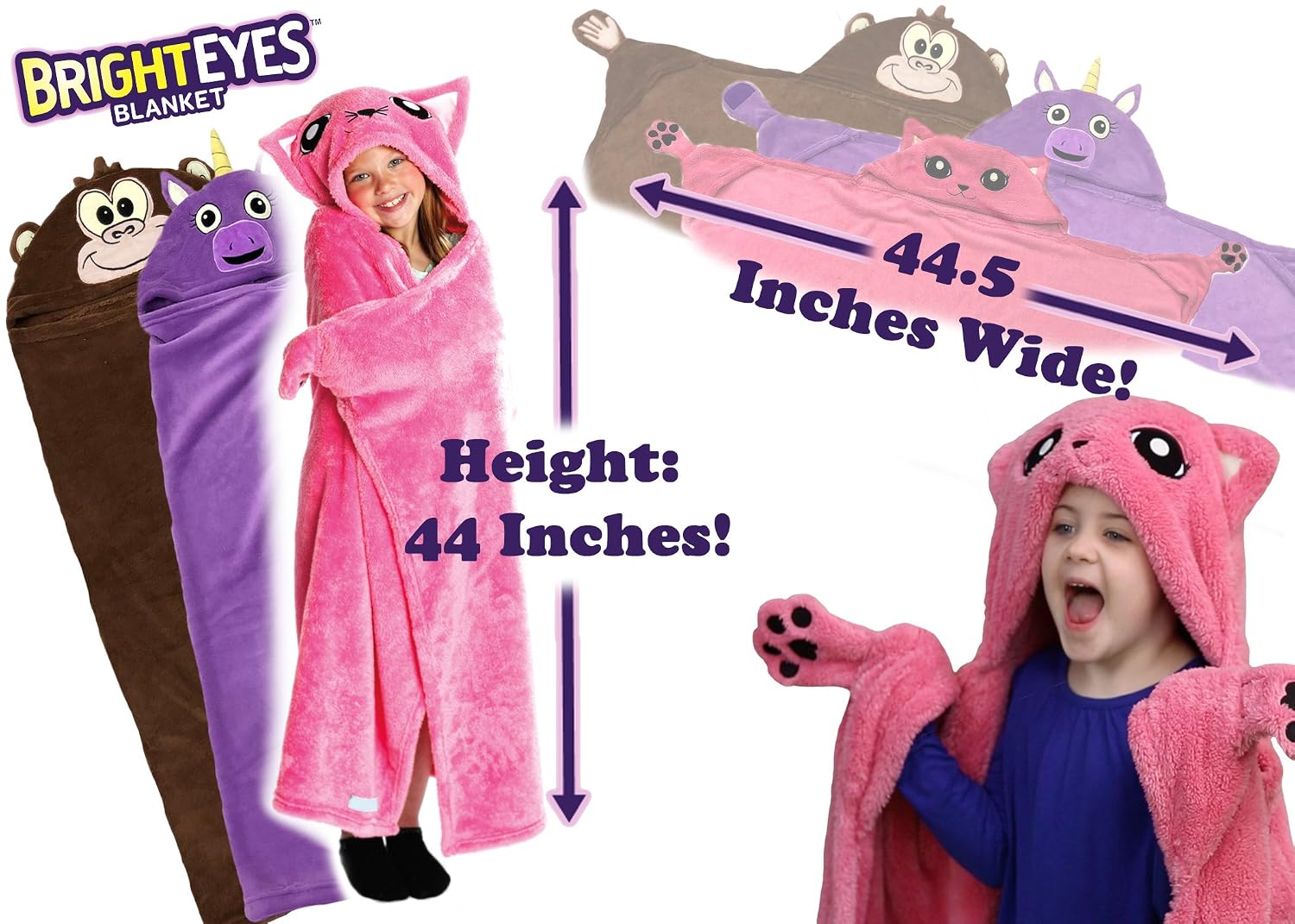 Perfect For Sleepovers Super Soft Snuggie For Kids Brown Monkey Warm Fuzzy Blanket Robe Blanket Comfy Throw Blanket Bright Eyes Blanket Machine Washable Hooded Stuffed Animal Blanket Home Kitchen Kids Bedding Perfect For Sleepovers Super Soft Snuggie For Kids Brown Monkey Warm Fuzzy Blanket Robe Blanket Comfy Throw Blanket Bright Eyes Blanket Machine Washable Hooded Stuffed Animal Blanket Home Kitchen Kids Bedding