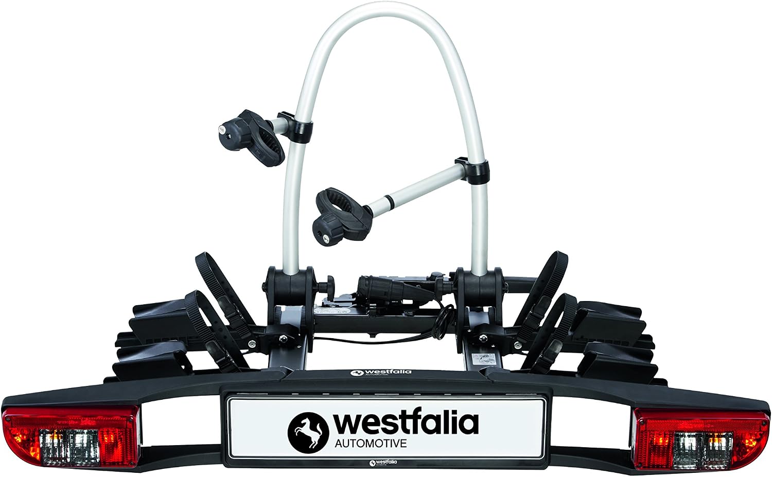 Westfalia BC 60 Bike Rack for Towbars - incl. bag, black, silver, BC 60 mit Tasche - Image 3