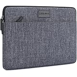 KIZUNA Notebook Tasche 13 Zoll Laptop Hülle Sleeve Case Schutzhülle Tragbar Stoßfest Bag Für 13.3" Computer/13" MacBook Air/13.5" Surface Book 2/14" Lenovo Yoga 920/ThinkPad L380 2018/HP Envy, Grau
