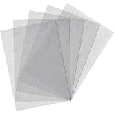 5 Pcs Welding Mesh Reinforcing Stainless Steel Wire Mesh Screen for Thermoplastic Repairs Silver Plastic Wire Mesh Plastic Weld Kit for Plastic Welding Car Repairing, 5.9 x 7.9inch