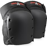 Triple Eight Street Knee Pads for Skateboarding and Roller Derby with Adjustable Straps (1 Pair)