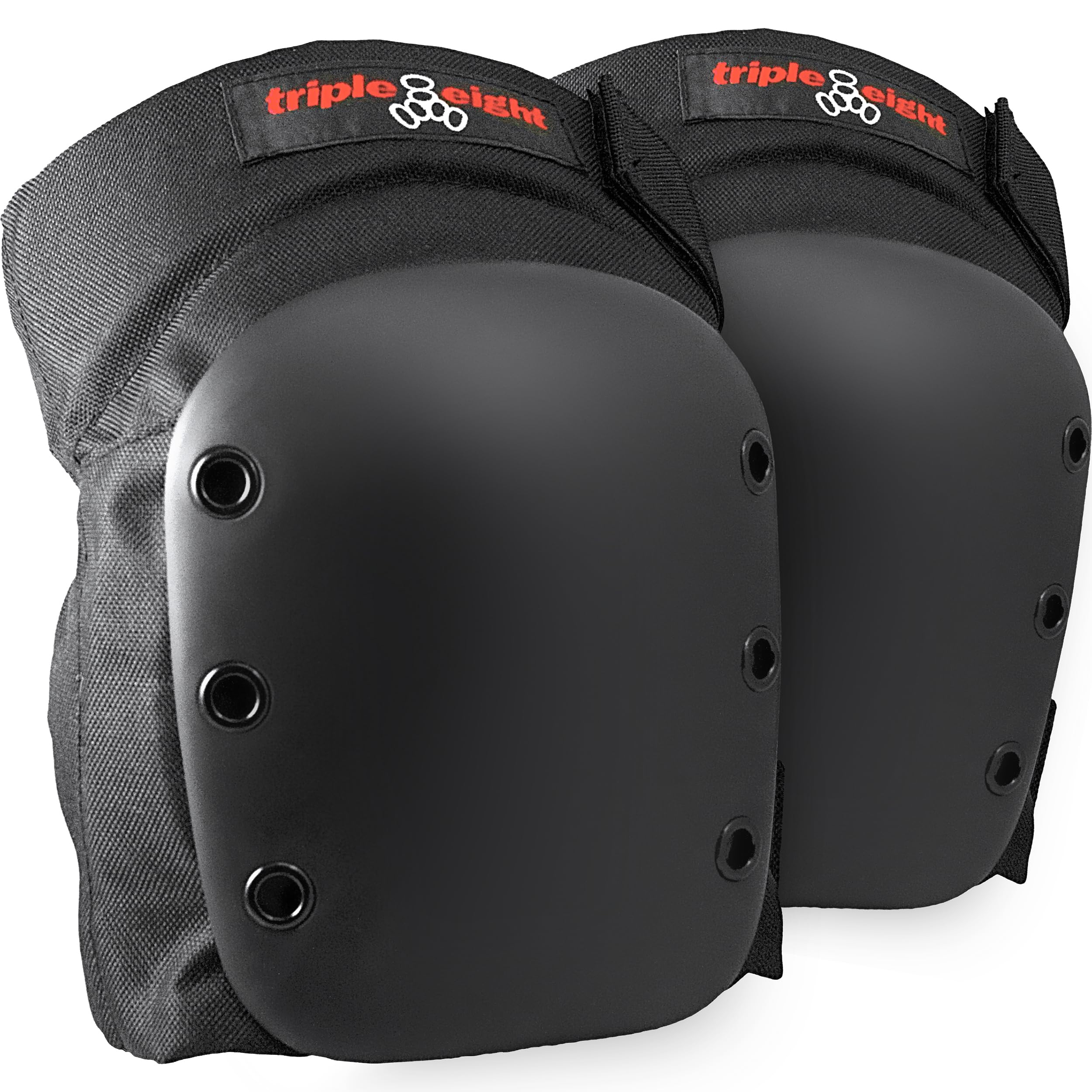 Triple 8 337507-000-1SM Street Knee Pad (Small) - Black