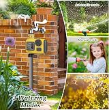 TRJZWA Water Timer with LCD, 3 Programs, Child Lock, Rain Delay view 2