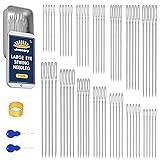 70 Pcs Hand Sewing Needles, 7 Size Large Eye Sewing