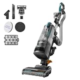 Eureka FlexReach Plus Bagless Upright Vacuum Cleaner for Home,Pet Vacuum for Carpet and Hard Floor, Lift-Up Vacuum with Flooring Type Sensor, HEPA Filter,Anti-Tangle, NEU652, Green