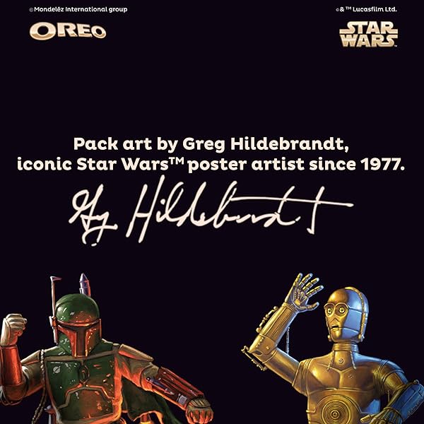STAR WARS™ OREO COOKIES, SPECIAL EDITION, 10 SNACK PACKS (2 COOKIES PER PACK)