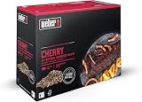 Weber Cherrywood Wood Pellets 8kg for Smoking Pork FSC Certified EU
