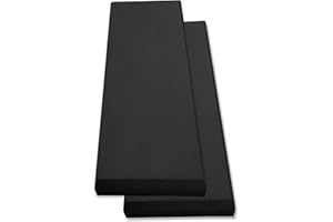 Tönnen Acoustic Panel Black| Fiberglass 2-pack | Professional sound absorbing Panel | Decorative sound proof panel | acoustic