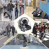 Orzbow Car Seat Rain Cover with Large Window Universal Fits Maxi Cosi Cybex view 6