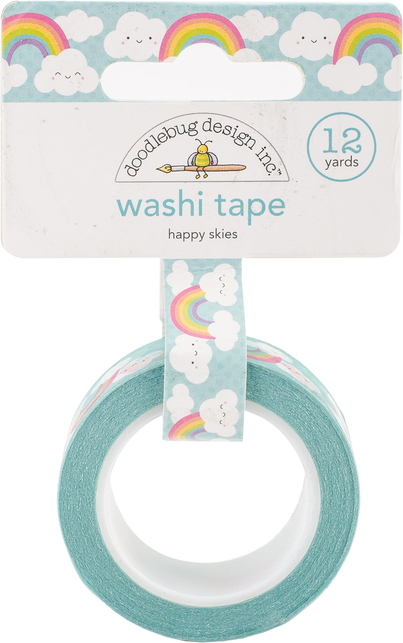 Doodlebug Fairy Tales Washi Tape-Happy Skies