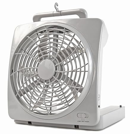 Nerd Clear Ventilator weiß Kühler Raum-Lüfter Luft-Erfrischer Lüftung Wohnmobil Wohnwagen Boot