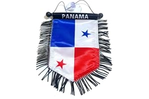 PRK 14 Panama flag for car home wall door window auto decoation small mini banner hanging flag Panamanian accessory