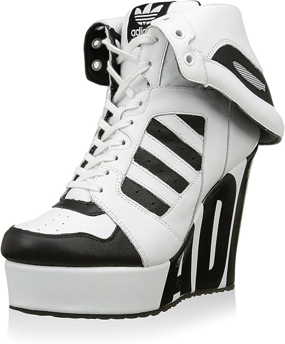 adidas Damen Js Streetball Platform Hightop Sneaker, weiß ...