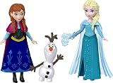 Mattel Disney Frozen Anna Elsa Kristoff Olaf Set of 4 Small Dolls view 4