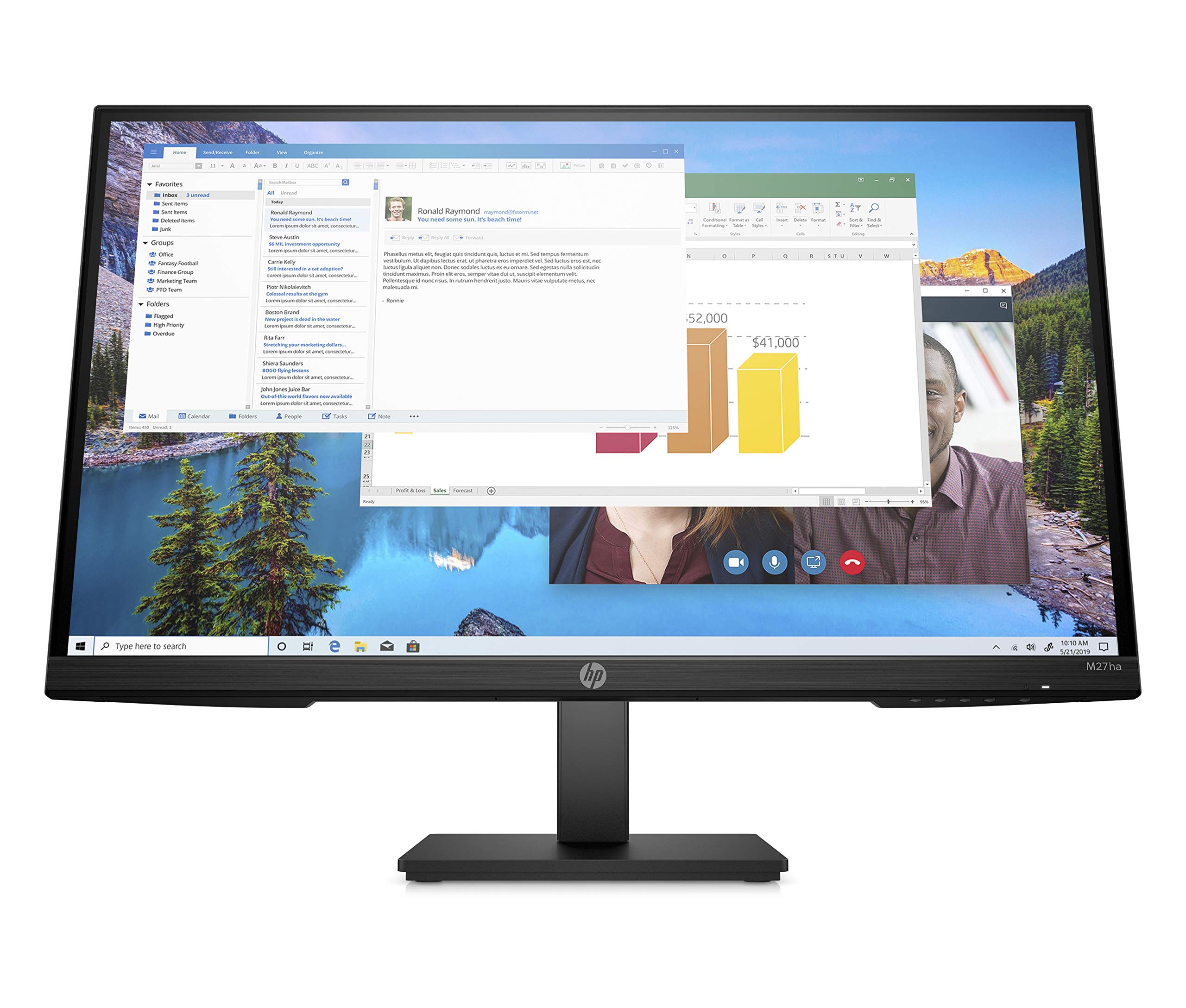 Mua HP M27ha FHD Monitor Full HD Monitor (1920 x 1080p) IPS Panel