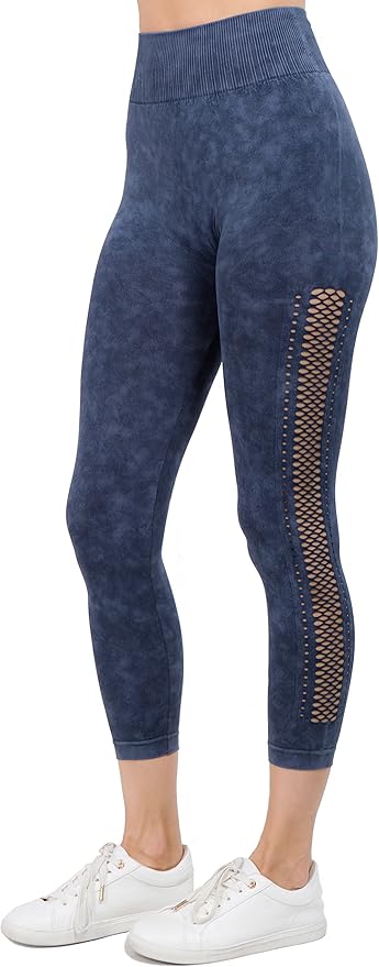 laser cut yoga pants