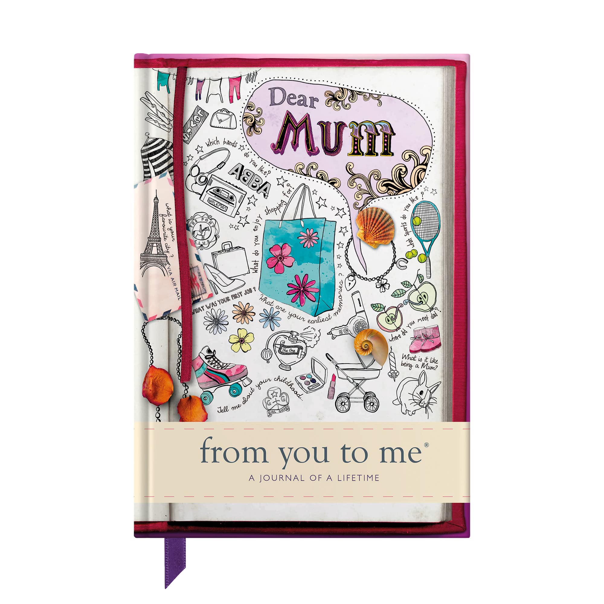 Dear Mum From You To Me Memory Journal Capturing Your Mother S Own Amazing Stories Journals Of A Lifetime Sketch Collection 0 Amazon Co Uk From You To Me Books