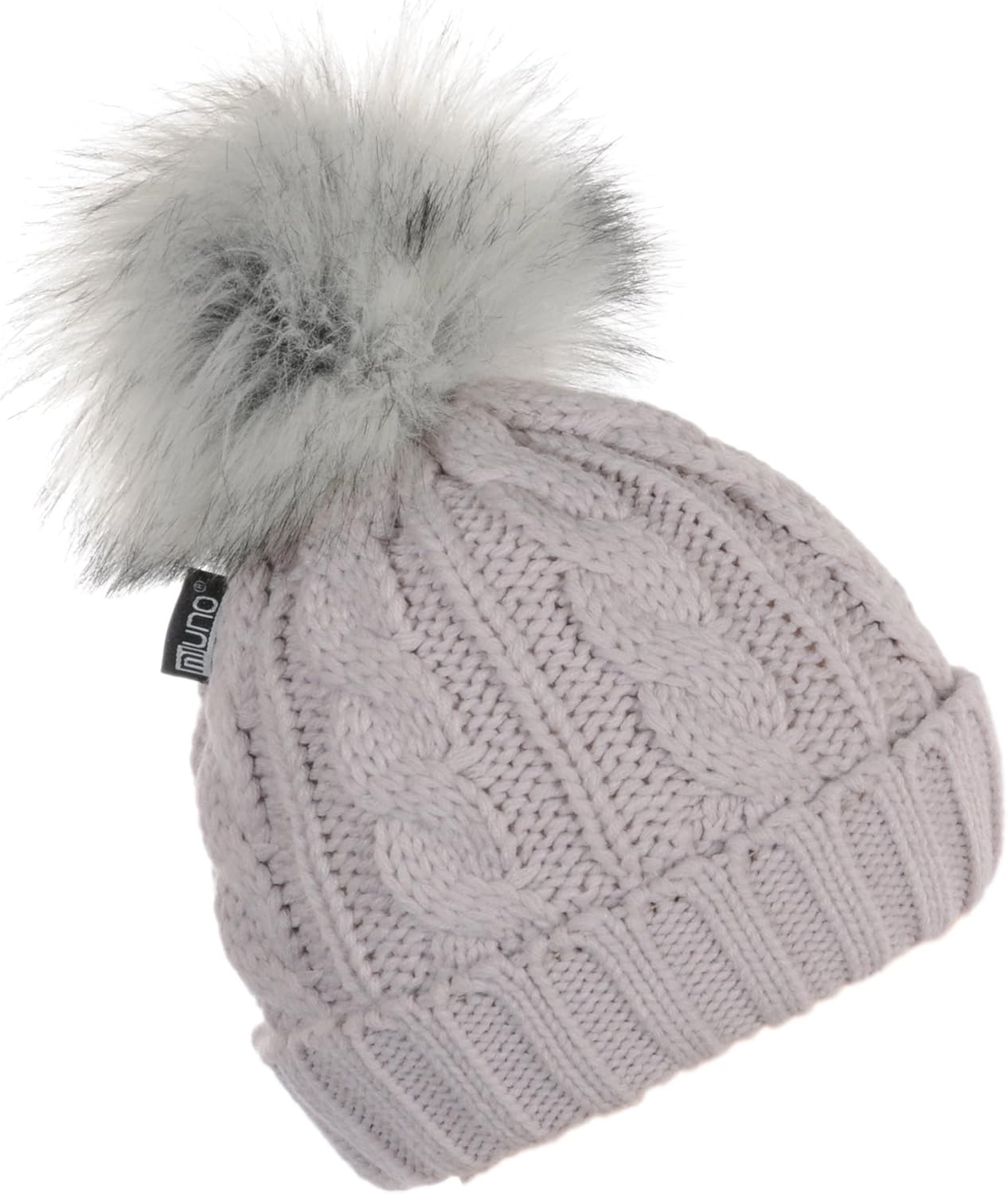 Mädchen Mütze mit Bommel Strickmütze Kinder /"Anna/"