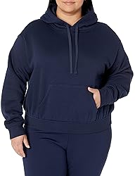 Amazon Essentials Womens Hoodies - Crop Pullover