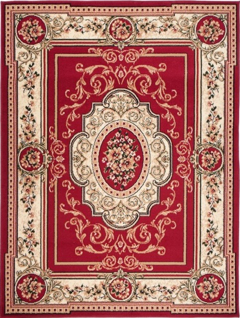 WE LOVE RUGS CARPETO Area Rug Red Classic Persian Oriental Home Durable Carpet for Living