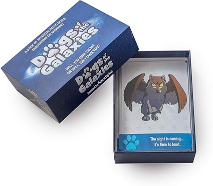 Amazon Com Dogs Of The Galaxies Card Game For People Not Embarrassed Making Funny Faces Uttering Weird Words Barking Woof Woof Party Card Games For Kids Teens Adults Best Family Card Games