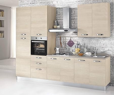 dafnedesign.com- cocina completa - lado izquierdo cm. CM. 300 X 60 ...
