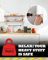Gripit Red Plasterboard Fixings Heavy Duty Supports Up To 74kg 4 Pack view 5