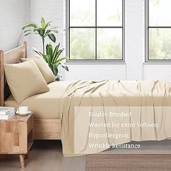 Casa Platino Twin XL Sheets, Pre-Washed Ultra Soft