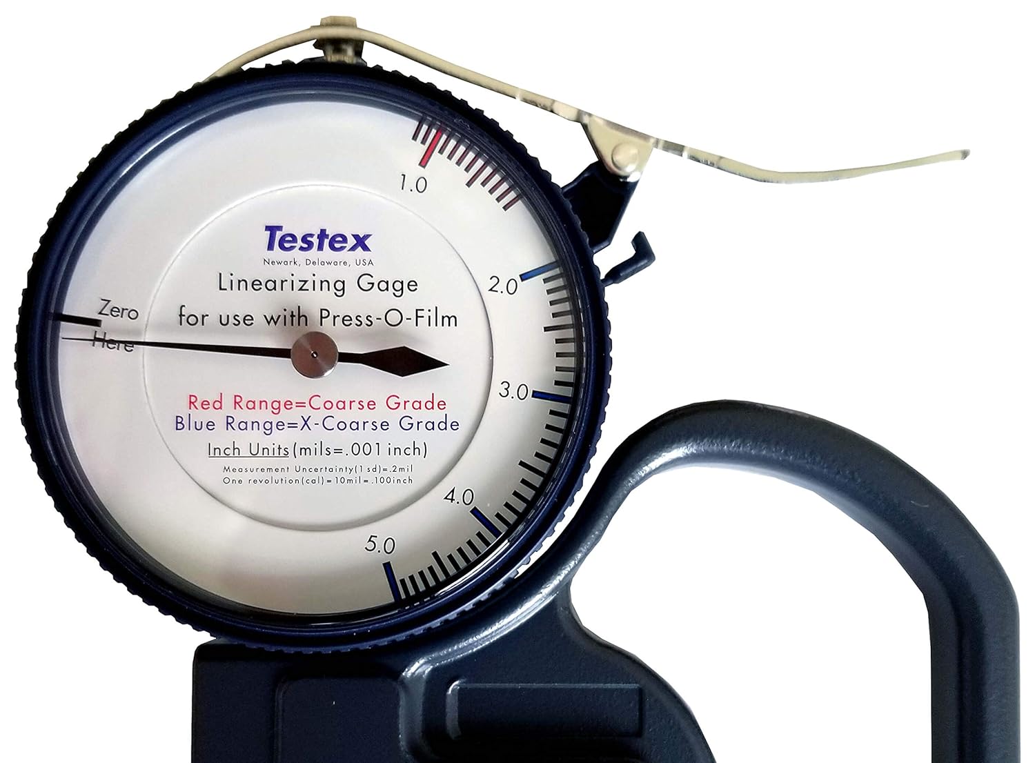 Test, Measure & Inspect Testex Linearizing Spring Micrometer Dial Gauge