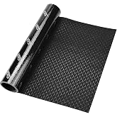 S&amp;X Skateboard Grip Tape 12 x 48in, Single Sheet, Hexagon Pattern, Black | Waterproof Longboard Grip Tape &ndash; Extended Cut-to-Fit Coverage for Wide Decks, Kicktails and Curves &ndash; Textured Traction