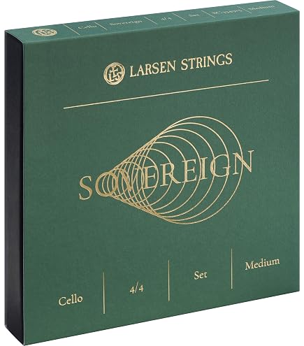 Amazon.com: Larsen Violoncello Set, A/D/G/C Magnacore 4/4 strong