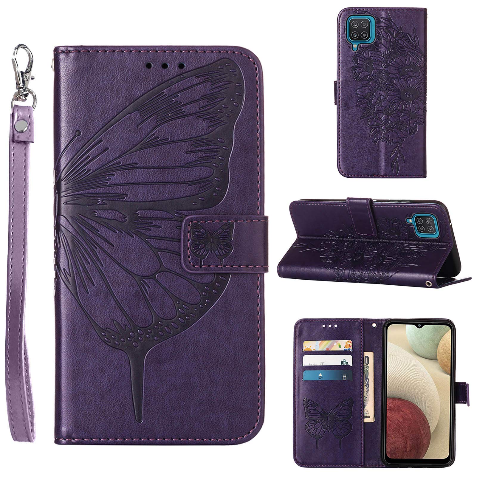 Moment Dextrad for Samsung Galaxy A12 Flip Cover