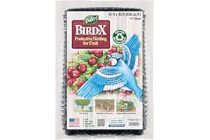 Dalen Bird X Protective Mesh Netting - Keep Birds and Pests Away from Your Garden – Non Toxic - Made in The USA - 14' x 45'