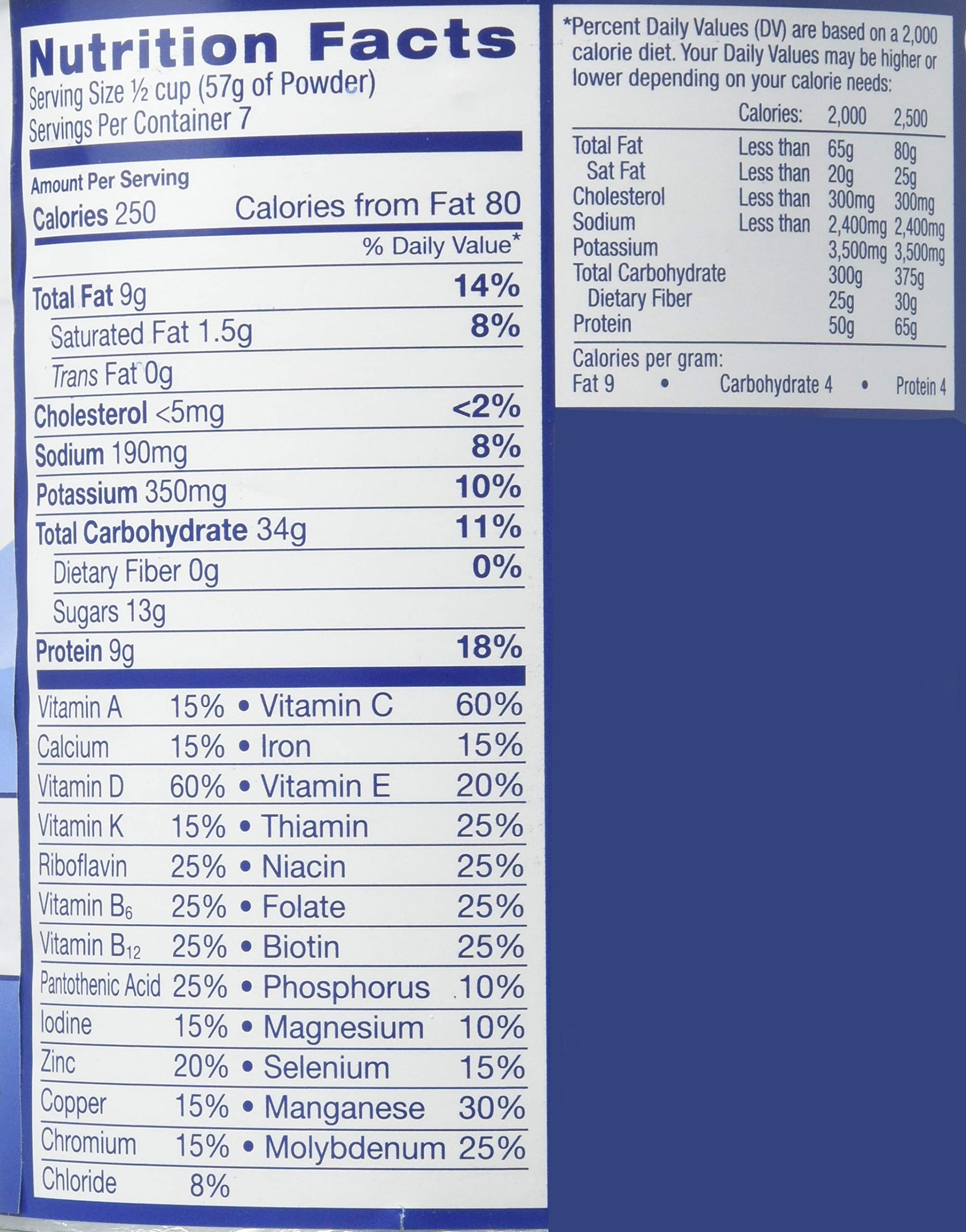 Ensure Original Nutrition Powder with 9g of Protein Per Serving