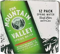 Mountain Valley Water Spring Water 12Pk, 16.9 FZ