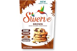 Swerve Ultimate Sugar Replacement Sweetener, Brown Sugar Substitute, Keto Friendly, Zero Calorie, Zero Sugar, Non-Glycemic, Gluten Free, 12 ounces