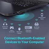 TP-Link UB400 USB Bluetooth 4.0 Adapter Dongle Receiver for PC Windows 10 8 7 XP view 3