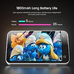 TIMMKOO 80GB Kids MP3 Player with Bluetooth and