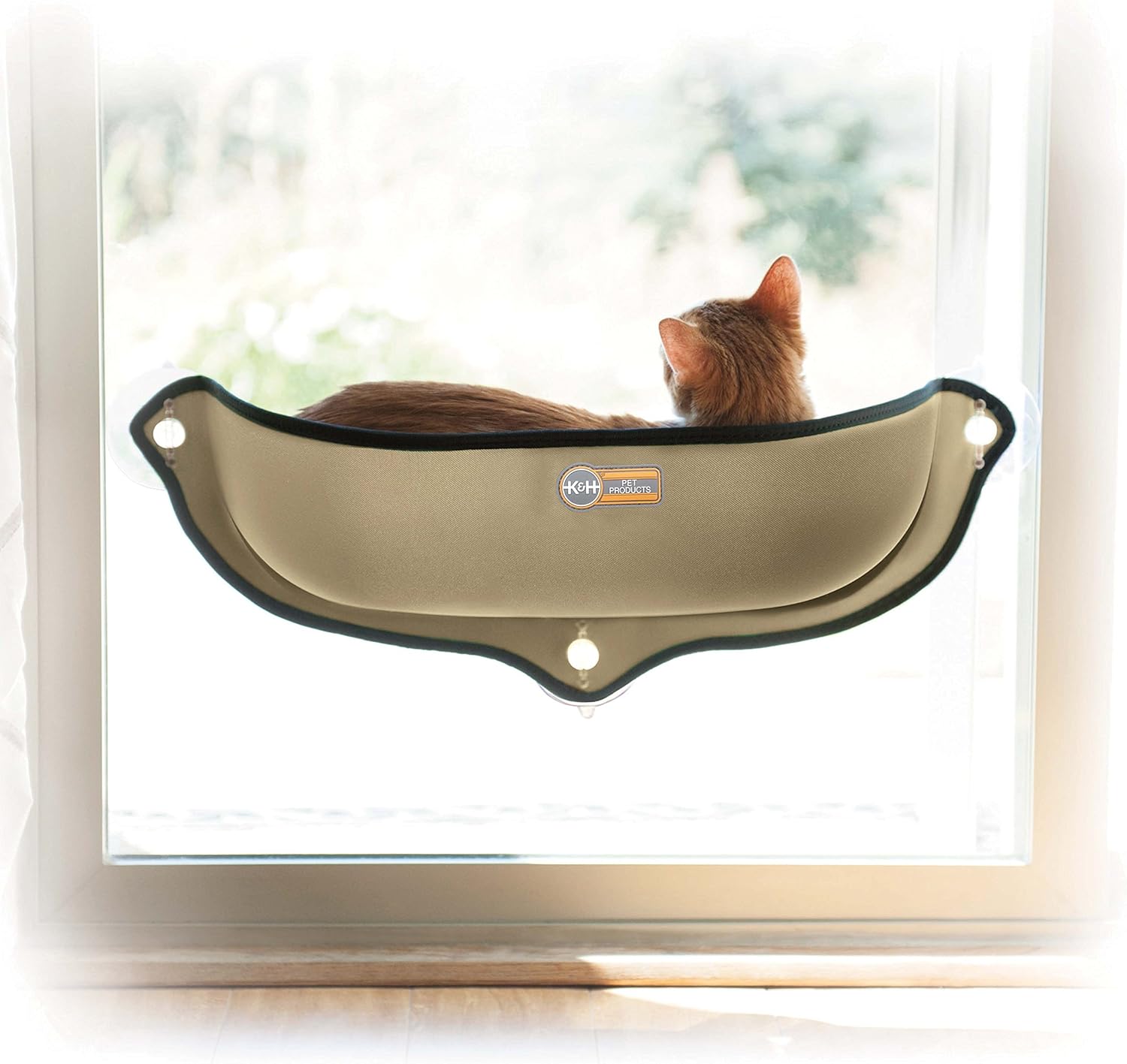 K&H EZ Mount Window Bed Kitty Sill, Tan Amazon.co.uk Pet Supplies