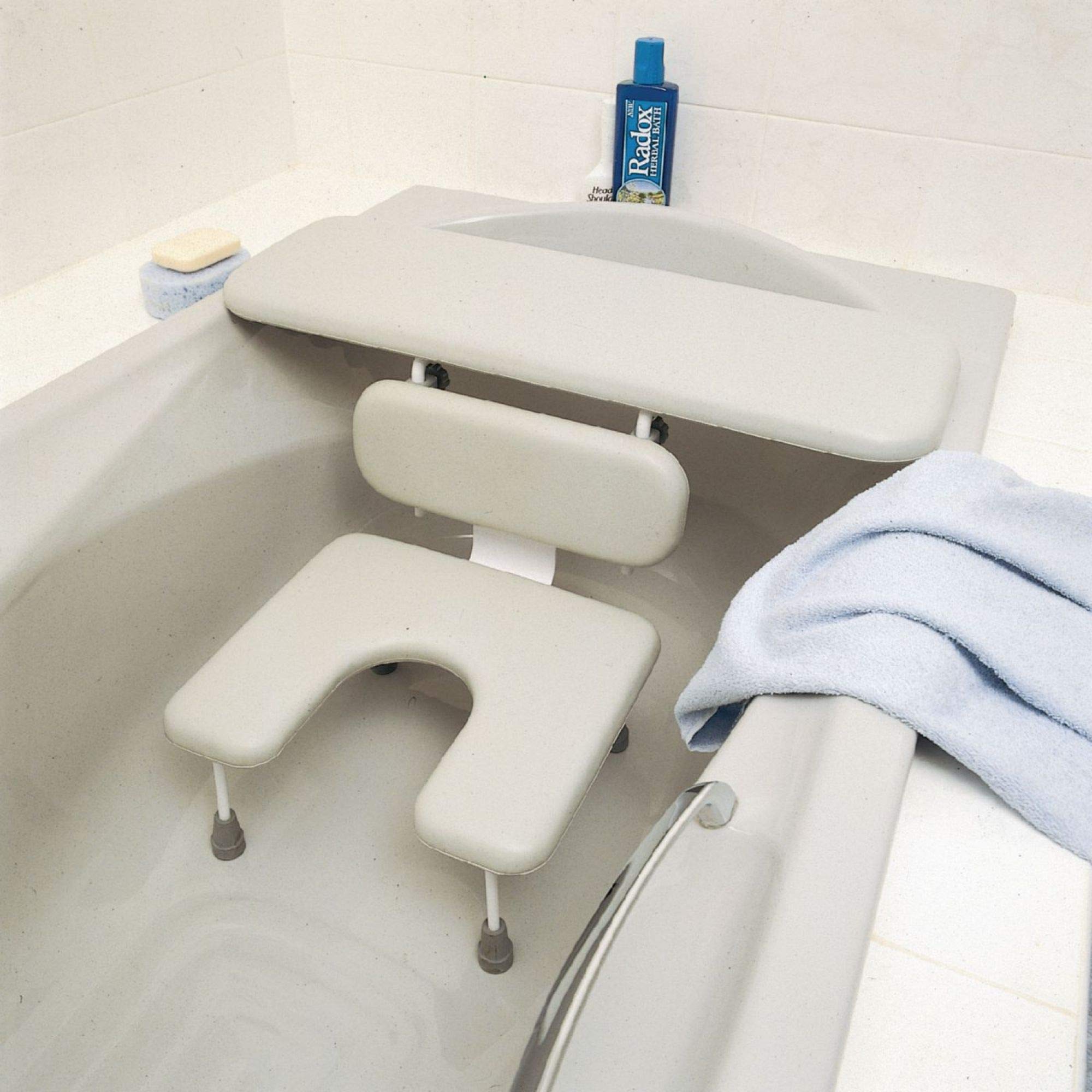 Buy Homecraft Ascot Bath System, Shower Bench & Bath Chair Combination, Padded Seating System