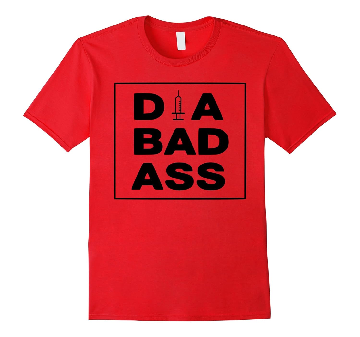 Diabadass Type One Awesome Diabetes Shirt-ANZ