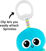 Lamaze Sprinkles Jellyfish Clip On Pram Toy 5 Pack Baby Sensory 0-6m view 6