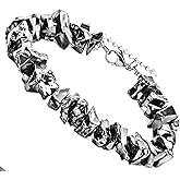 Wallystone Gems Premium Shungite Noble Elite Bracelet for Men and Women - for Root Chakra Balancing and Grounding - Superior to Any Other Mineral on Earth - Shungite I Type