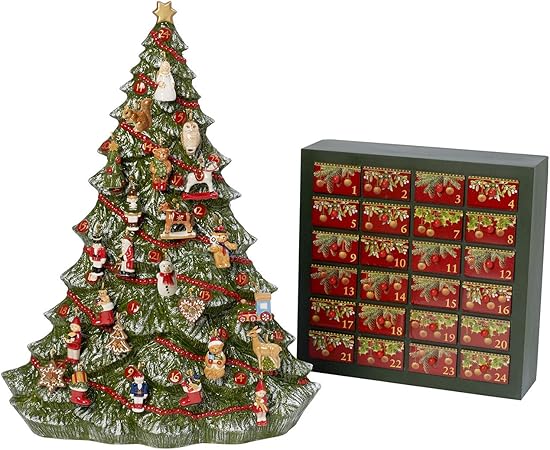 Amazon De Villeroy Boch Christmas Toys Memory Adventskalender Baum Porzellan Grun