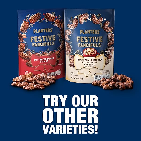 PLANTERS LIMITED EDITION KETTLE COOKED BUTTER CINNAMON PECANS, 5.5 OZ BAG