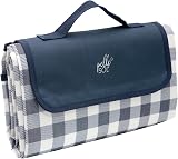 Pelle & Sol Picnic Blanket Waterproof 200x140 cm Foldable Beach Mat