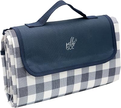Pelle & Sol Picnic Blanket Waterproof 200x140 cm Foldable Beach Mat