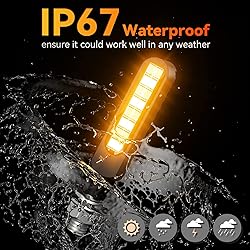 iFunyLED 2PCS Flowing LED Motorcycle Turn Signal